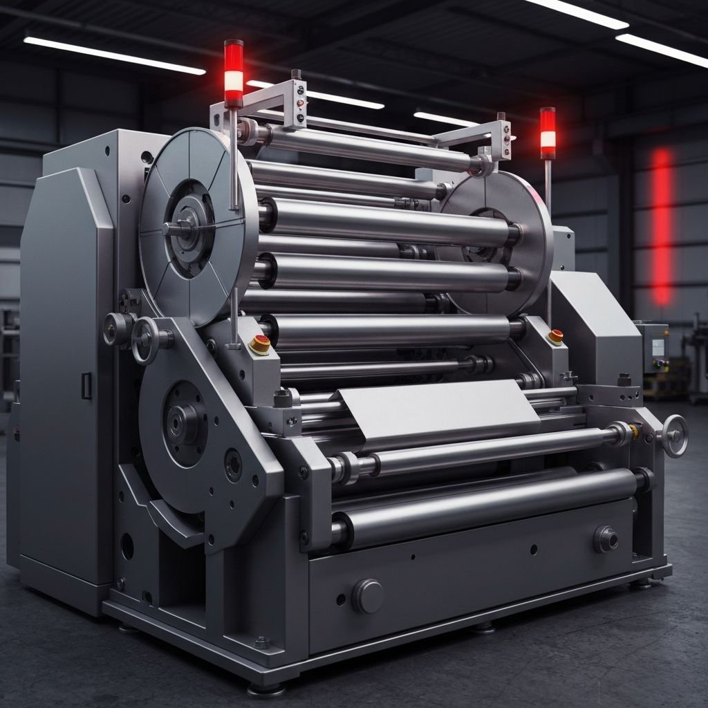 Advanced BOPP Tape Slitting Machine